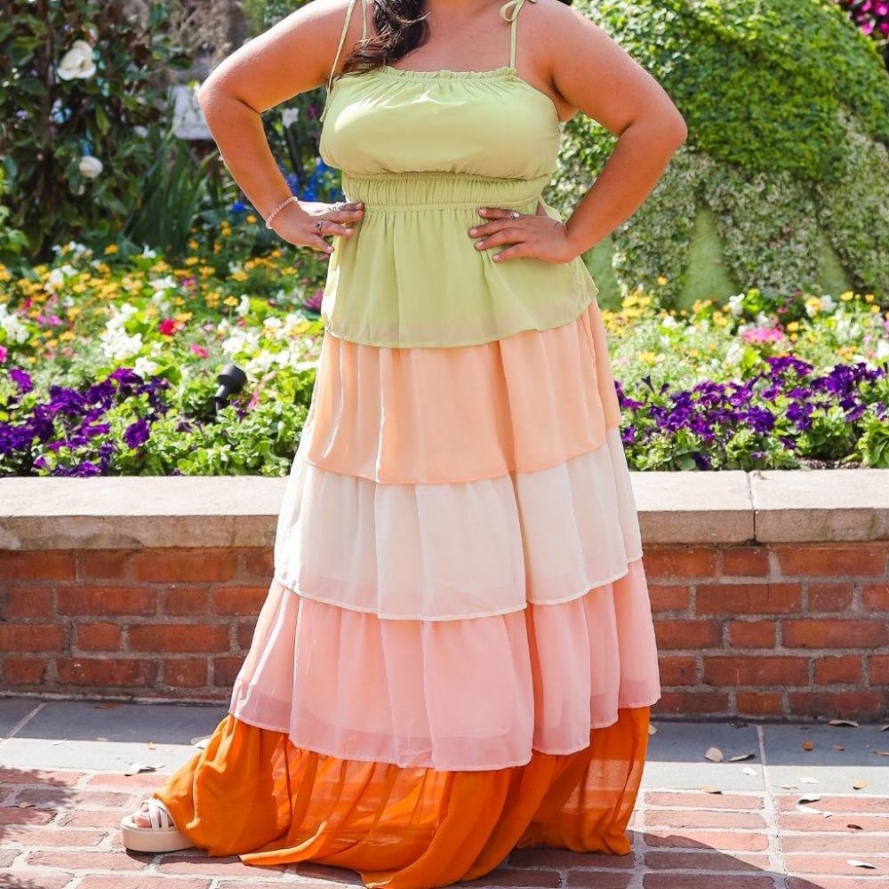 TIANA'S‎ PLACE MAXI DRESS - Picture 4 of 6
